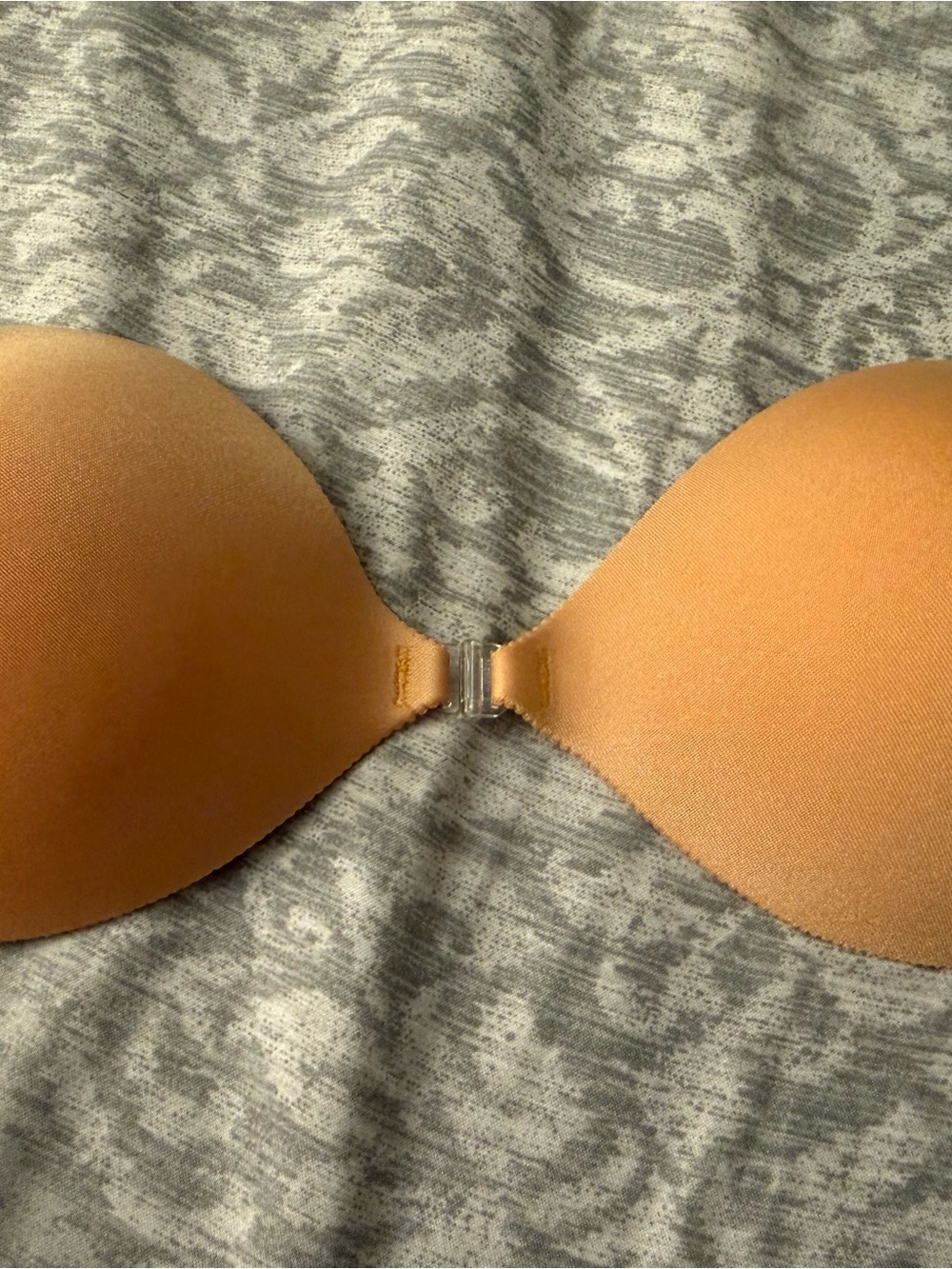 Strapless Adhesive Push-Up Bra - Nude